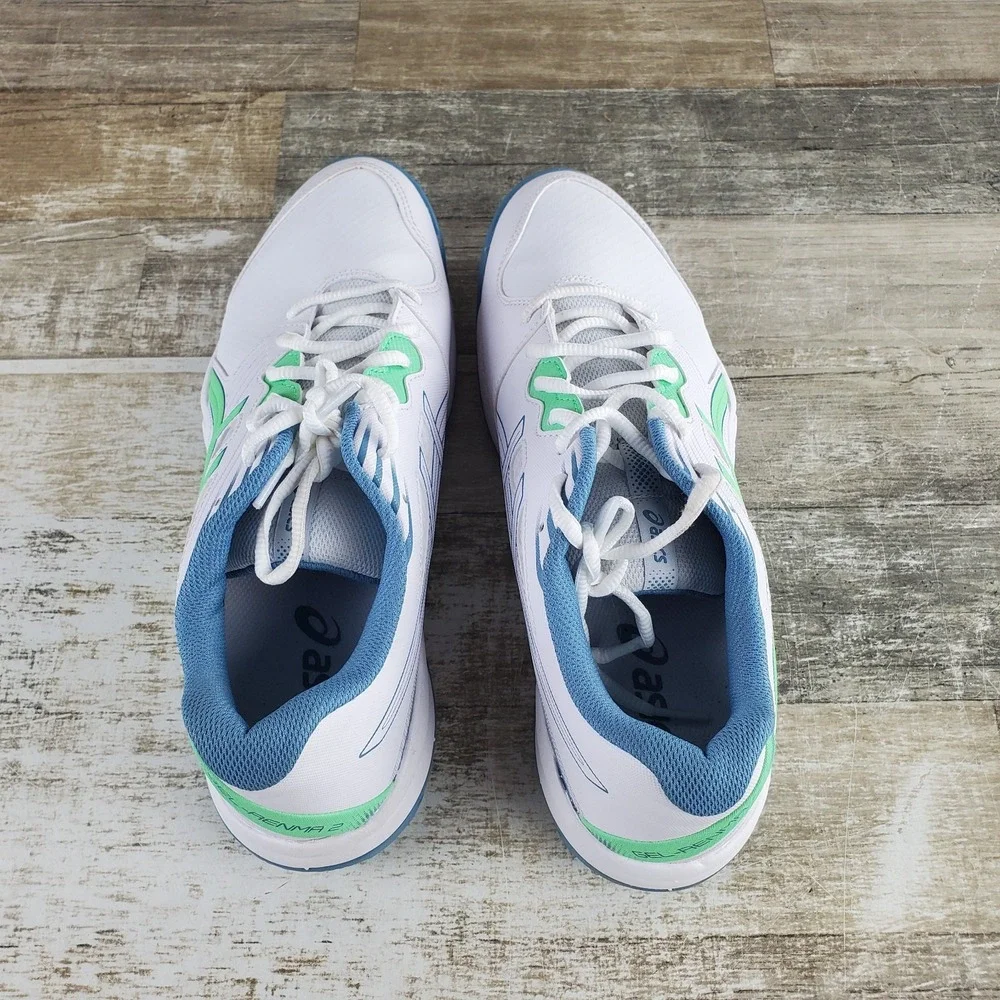 Asics Gel-Renma 2 Mens Tennis Shoes Sz 10.5 White Menthol Lace Up Round Toe